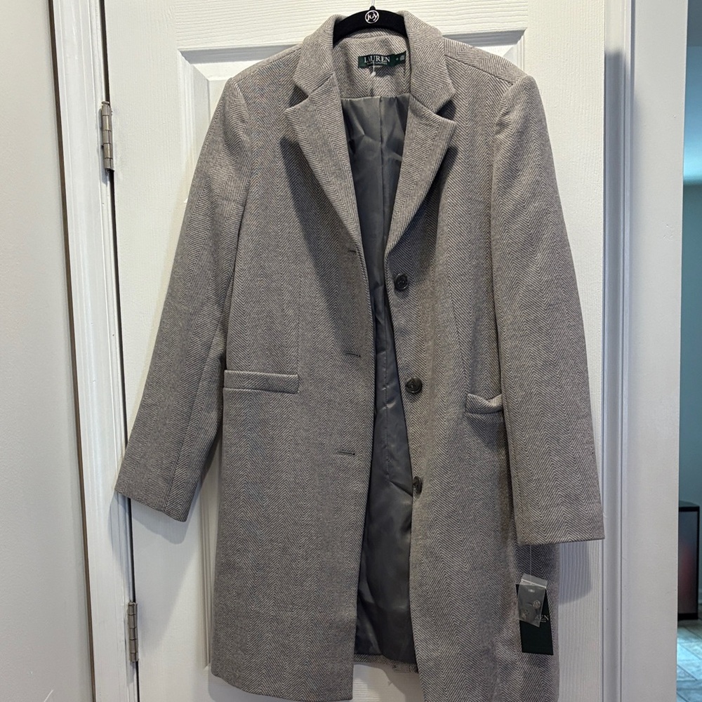 Ralph Lauren Herringbone Coat